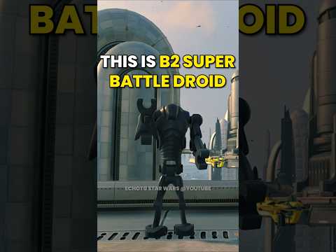 This is B2 Super Battle Droid
