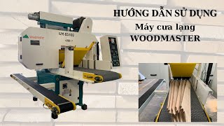 Hướng dẫn sử dụng máy cưa lang ngang WM-BS400 | máy cưa lọng ngang bàn rộng 4 tấc