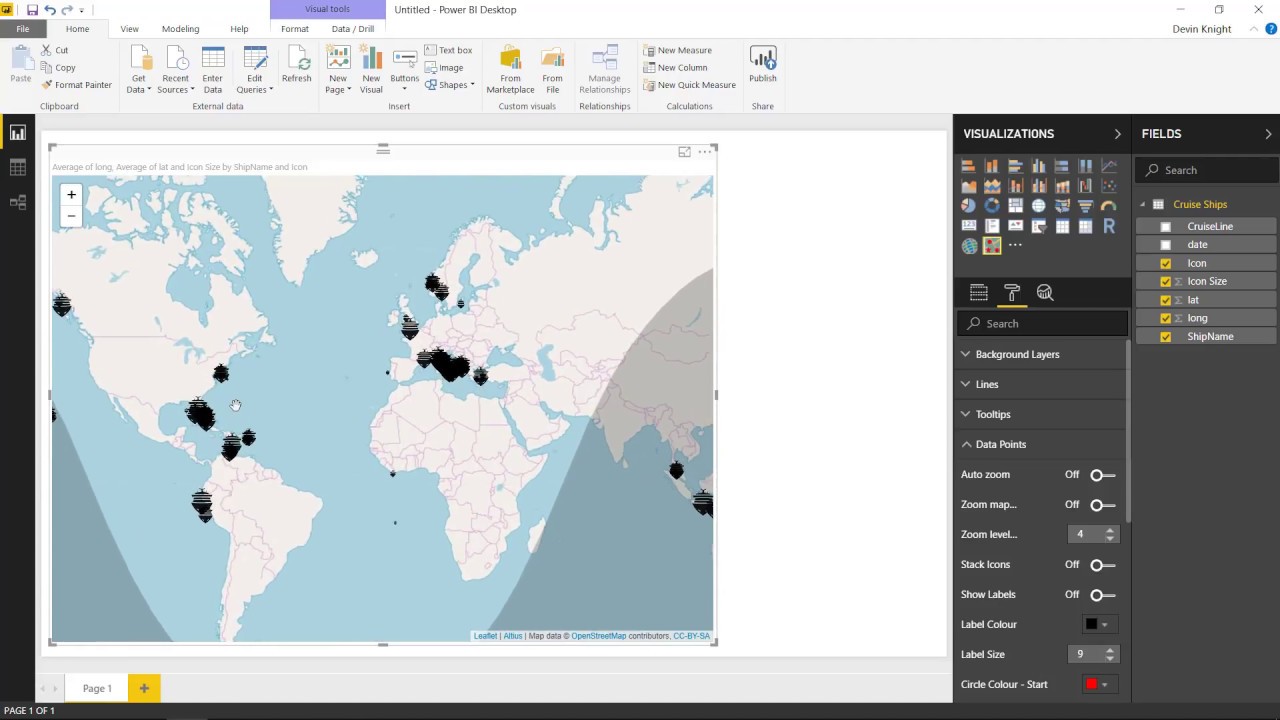 Module 110 - Icon Map