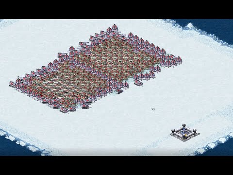 TESLA TANK vs PRISM TANK ULTIMATE SHOWDOWN! (Red Alert 2: Yuri's Revenge