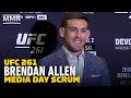 UFC 261: Brendan Allen Believes Karl Roberson Will Stop Takedown - MMA Fighting