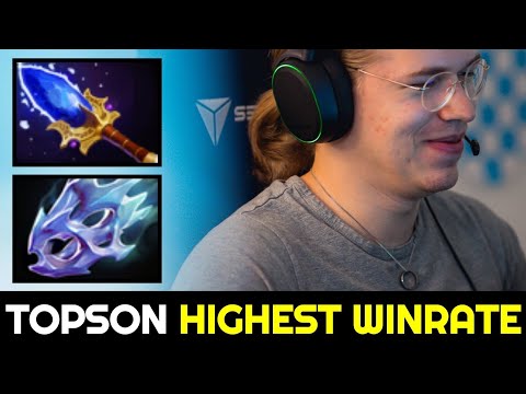 TOPSON Highest Winrate Hero — Scepter & Moon Shard Build Sniper 7.32c Dota 2