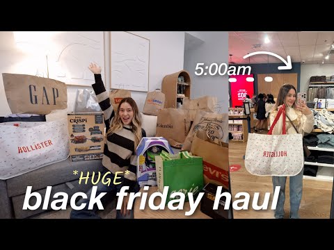 *HUGE* BLACK FRIDAY SHOPPING/HAUL 2025