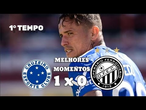 MELHORES MOMENTOS DE CRUZEIRO 1 X 0 OPERÁRIO | 1 TEMPO COMPLETO FULL HD 1080
