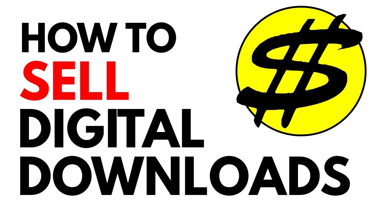 How to MAKE & SELL DIGITAL FILES - Complete 2025 Masterclass