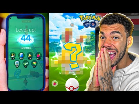 LEVEL 44 & GANHEI UM SHINY SALVAGEM - POKEMON GO | Cris |