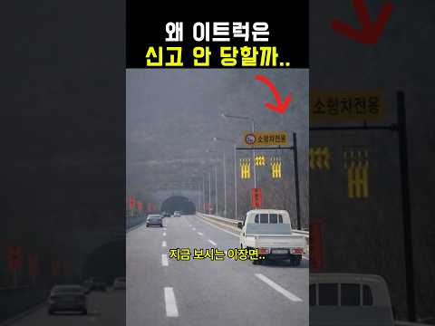 왜 이 트럭은 신고 안 당할까..