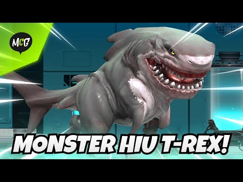 Shark & ​​T-Rex Monster! - Sharkosaurus Rampage