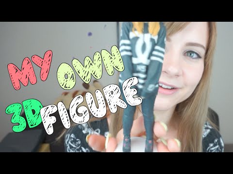 自分の3Dフィギュアを作ってみた日本の3Dプリント (Made a 3D Figure of Myself! Japanese 3D Printing)