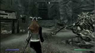 Skyrim: Ichigo's swords & Vasto Lorde Bleach Mods