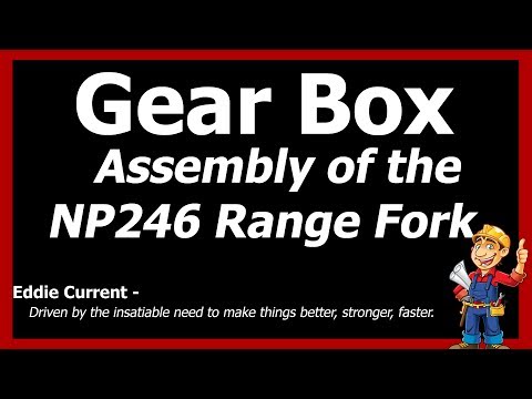 GM NP246 Selector Fork Reassembly