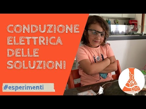 Acqua ed elettricità: conduzione elettrica delle soluzioni