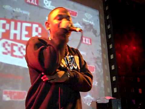 Kendrick Lamar performs live at S.O.B's for DEF JAM CIPHER SESSIONS...