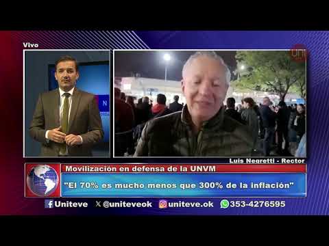 Movilización en defensa de la UNVM