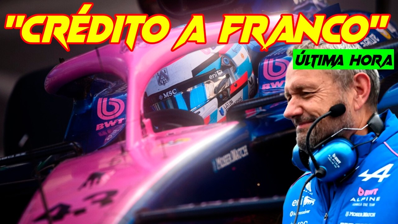 ALPINE F1 "CRÉDITO PARA COLAPINTO POR SU MEJORÍA A PESAR DE LOS PROBLEMAS CON EL COCHE EN MÓNACO"