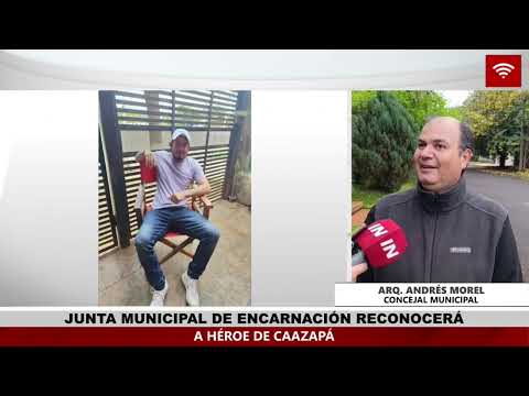 JUNTA MUNICIPAL DE ENCARNACIÓN RECONOCERÁ A HÉROE DE CAAZAPÁ