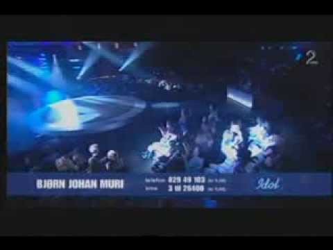 Bjørn Johan Muri - True Colors (Cyndi Lauper) Idol Norway 2007 - Delfinale 8