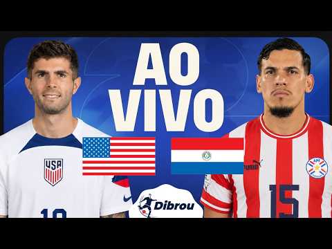 ESTADOS UNIDOS X PARAGUAI AO VIVO GRUPO D RODADA 1 | MUNDIAL 2026 | REACT PRÉ-JOGO