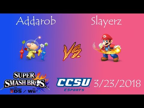 Riptide 6 CCSU Smash 4 - Addarob (Olimar) vs Slayerz (Mario)