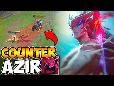 This guy took my Azir... so I locked in Yone and destroyed him