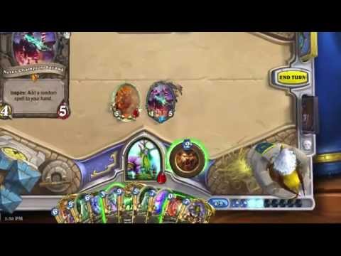 [in game][Hearthstone] Nexus Champion Saraad ''Let's negotiate. You concede and I'll let you live.''