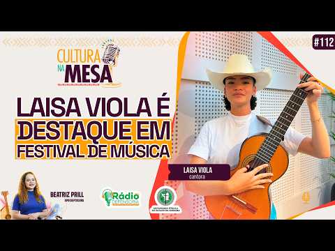 Cantora de Caroebe é selecionada para festival internacional de música | Cultura na Mesa #112