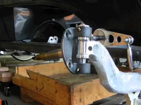 Install Early Ford Spindle