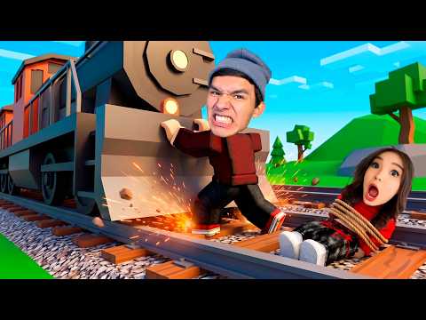 😱МЫНА ПОЙЫЗДЫ ТОҚТАТУЫМ КЕРЕК ӘЙТПЕСЕ АСЕКАНЫ...😱 ROBLOX!