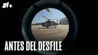 Así ensayan el desfile aéreo militar del 16 de septiembre