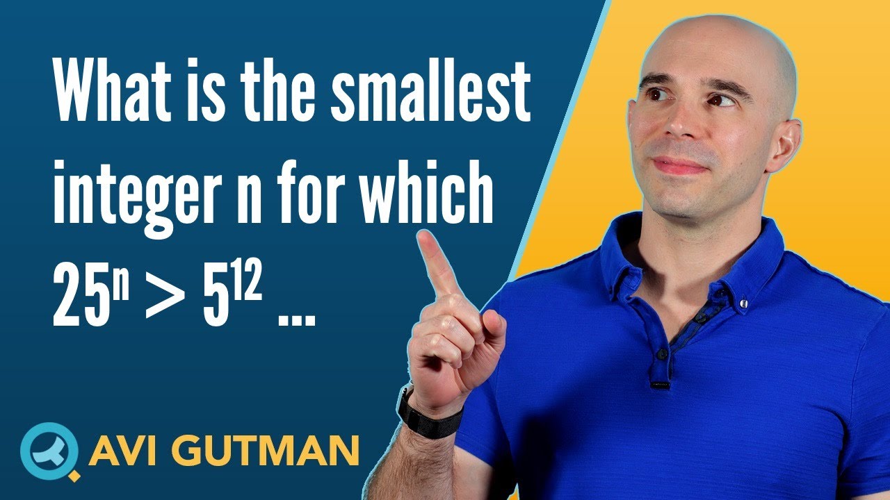 What is the smallest integer n for which 25^n ﹥ 5^12 PS16811