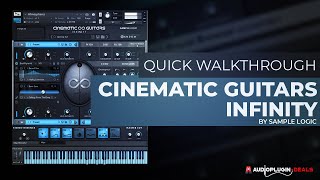 Video thumbnail for Cinematic Guitars Infinity by Sample Logic - To Infinity and Beyond! by Audio Plugin Deals