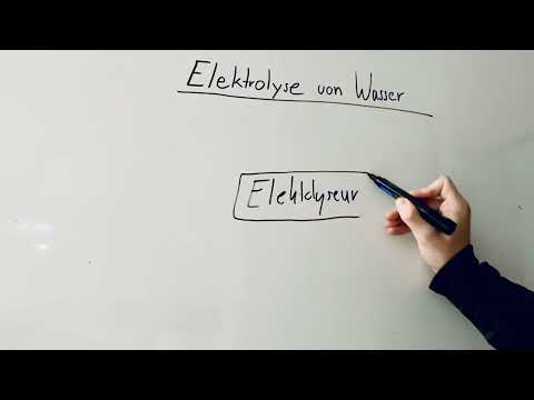 Electrolysis of water - explained quickly & simply