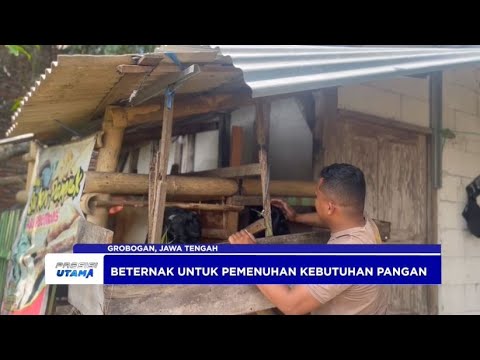 POLRES GROBOGAN MELAKSANAKAN KETAHANAN PANGAN