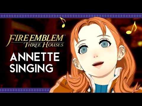 All Annette Singing Scenes ★ Fire Emblem: Three Houses / FE3H