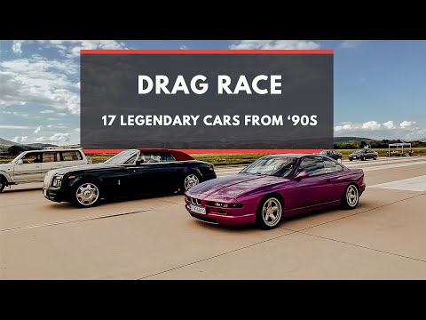 Thumbnail for 🚦WE DRAG RACED 🏁 LEGENDARY BMW Ⓜ️ CARS and ARMORED 7er 🛡️ FROM 90s [4K ENG SUB ] by Porsche 911, Porsche, BMW, Car