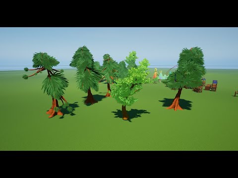 PCG Trees UE 5.4 - Kastle Kraft Tech Devlog 01