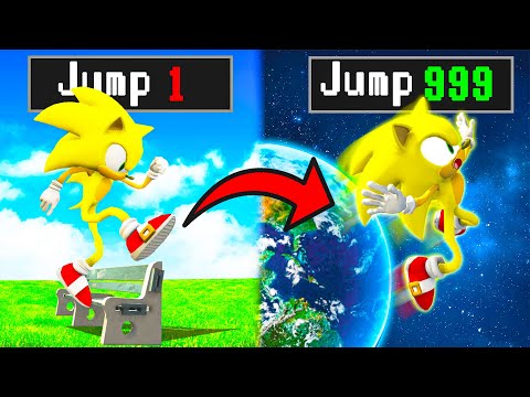 Every JUMP MULTIPLIES for SUPER SONIC in GTA 5 RP