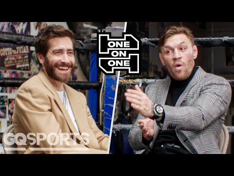 Jake Gyllenhaal & Conor McGregor Have an Epic Conversation | One on One | GQ Sports