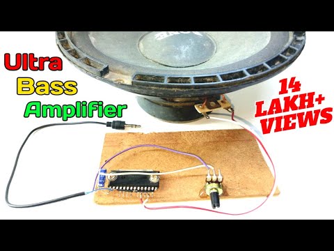 DIY Powerful Ultra Bass Audio Amplifier | Amplifier 4440 IC - Simple Way Video