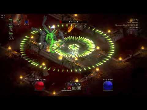 D2R | NECROMANCER | LADDER SS 10 | POISON NOVA KILL DIABLO CLONE PLAYERS 3