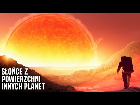 Jak Wyglądałoby Słońce z Powierzchni Wenus i Innych Planet?