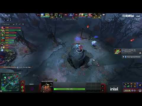 Skeleton King & The Ward | Team Secret vs  Team Tickles