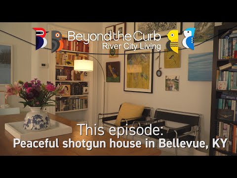 Peaceful shotgun house in Bellevue, KY