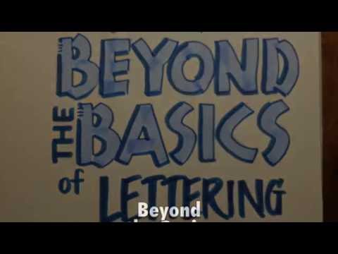 Beyond the Basics of Lettering Promo for IFVP 2016