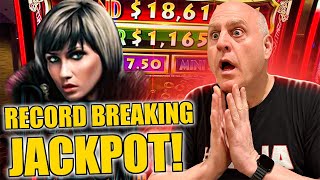 LARGEST JACKPOT Recorded on Black Widow Grand!!