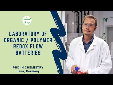 PhD in Germany: LABORATORY OF ORGANIC / POLYMER REDOX FLOW BATTERIES | University of Jena