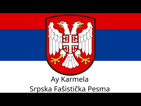 Serbian Fascist Song Ay Karmela 🇷🇸⚡️⚡️
