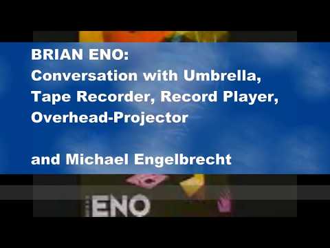 Michael Engelbrecht interviews Brian Eno in 1998