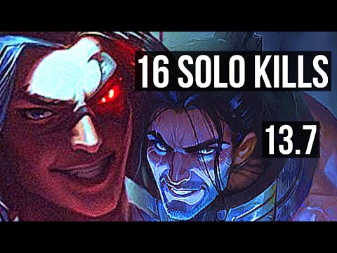 KAYN vs SYLAS (JNG) | 16 solo kills, Legendary, 65% winrate, 31/4/8 | KR Grandmaster | 13.7
