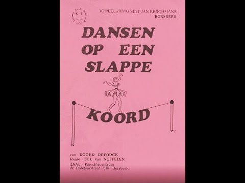 Dansen op het slappe koord cover
